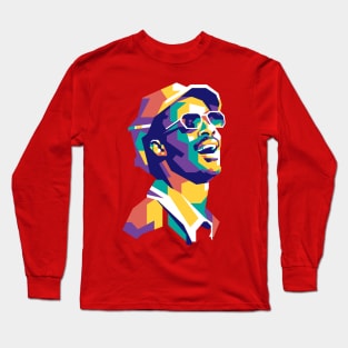 Stevie Wonder WPAP Limit Color Long Sleeve T-Shirt